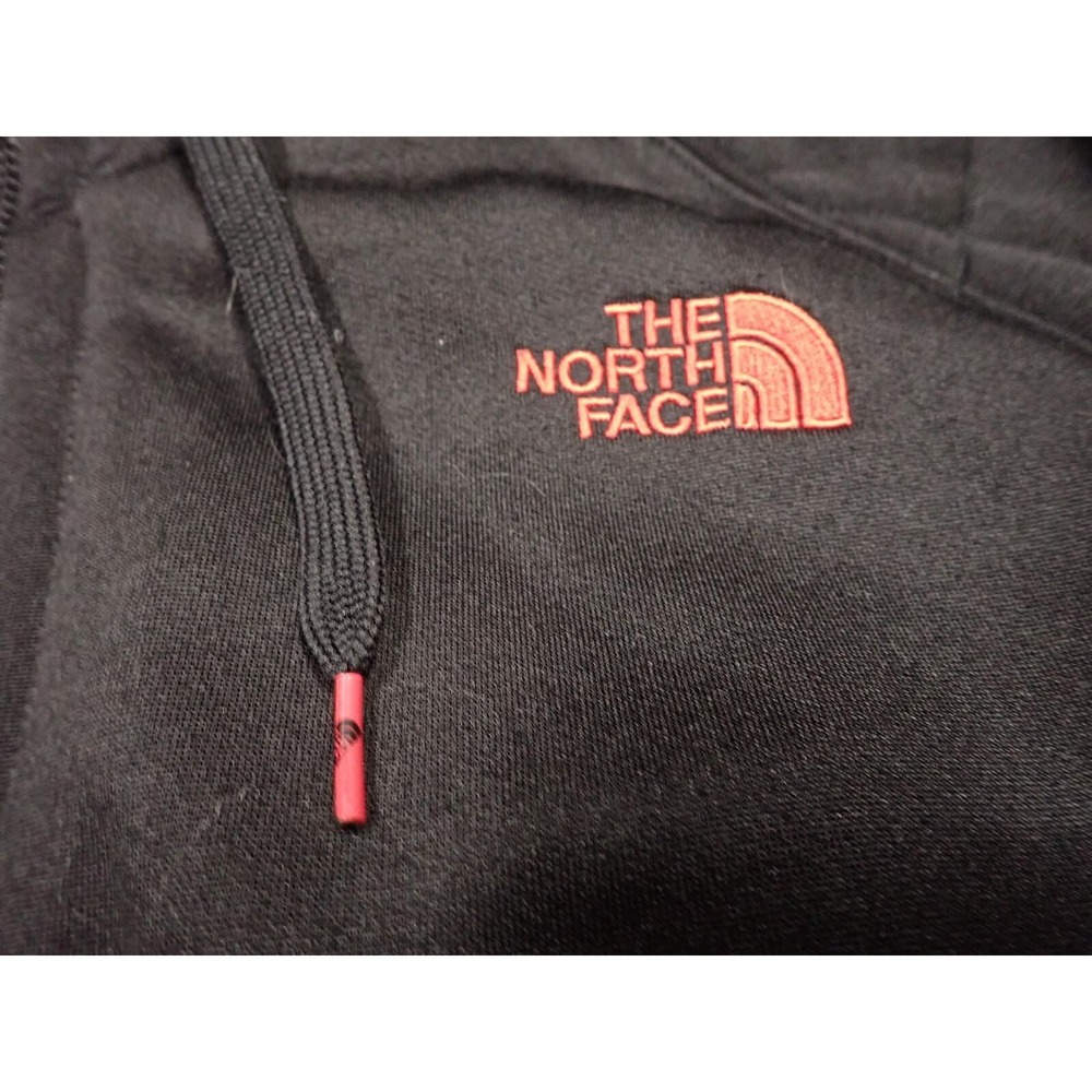 The North Face Reversible Jacket Mens XL Black Grey Good Quilted Hooded Puffer - Picture 10 of 15